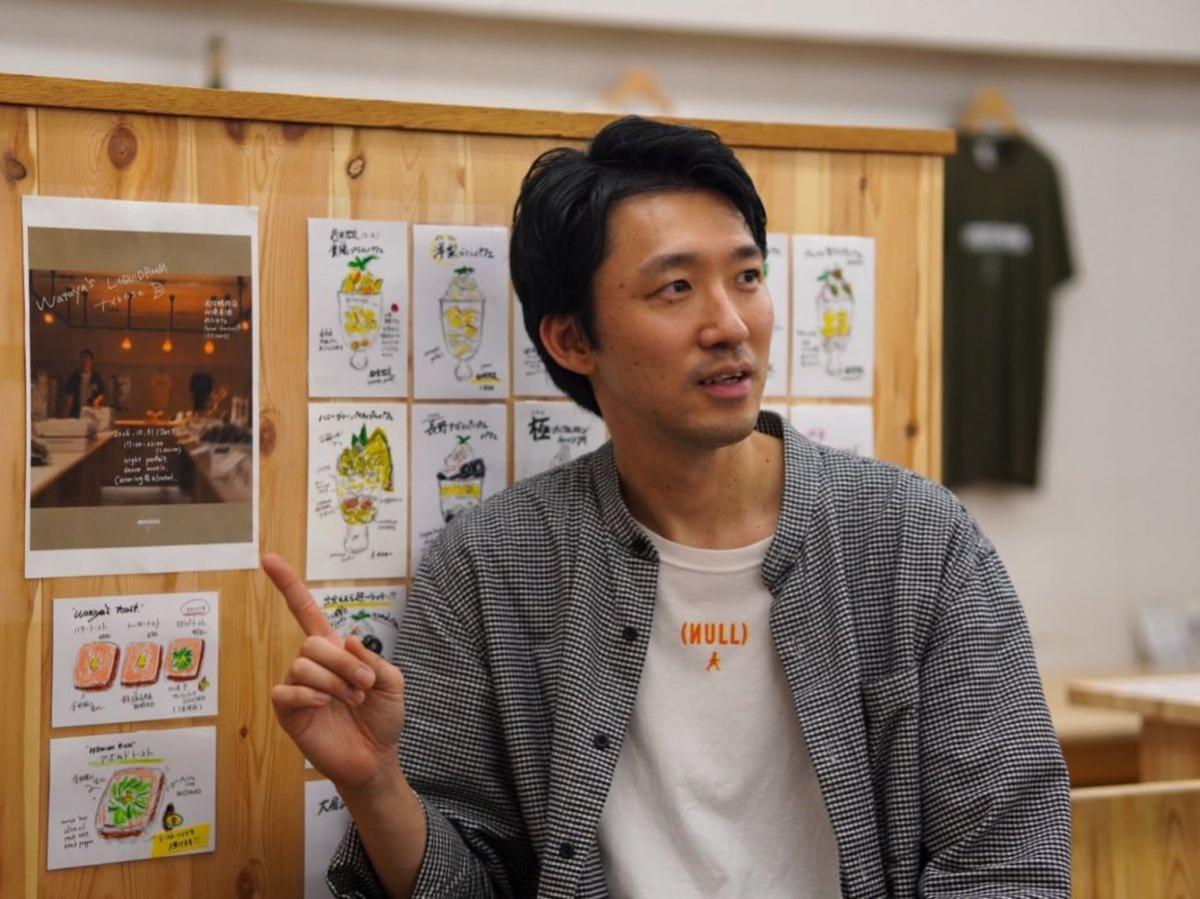 加須「わたや青果店」でナイトカフェ「ふらっと立ち寄ってもらえれば」と奥野木さん