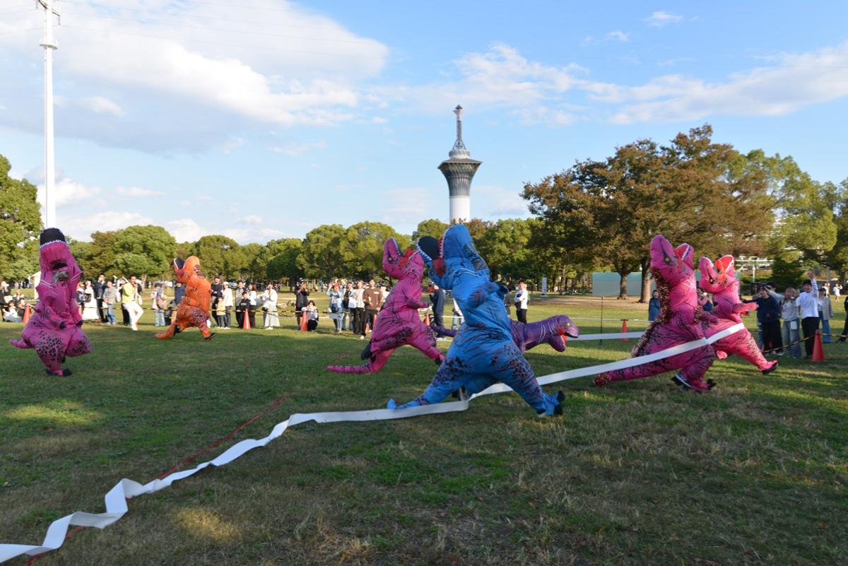 昨年の様子（写真提供：日本ティラノサウルス競技連盟）