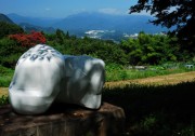 藤野に点在する野外アートオブジェ ©相模原市観光協会