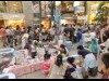 松山の中心市街地で恒例「土曜夜市」 230店出店
