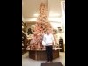 下目黒の英アンティーク家具店に5メートルのクリスマスツリー