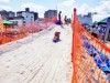 盛岡で夏の雪遊び 商業施設で「真夏の雪フェスタ」