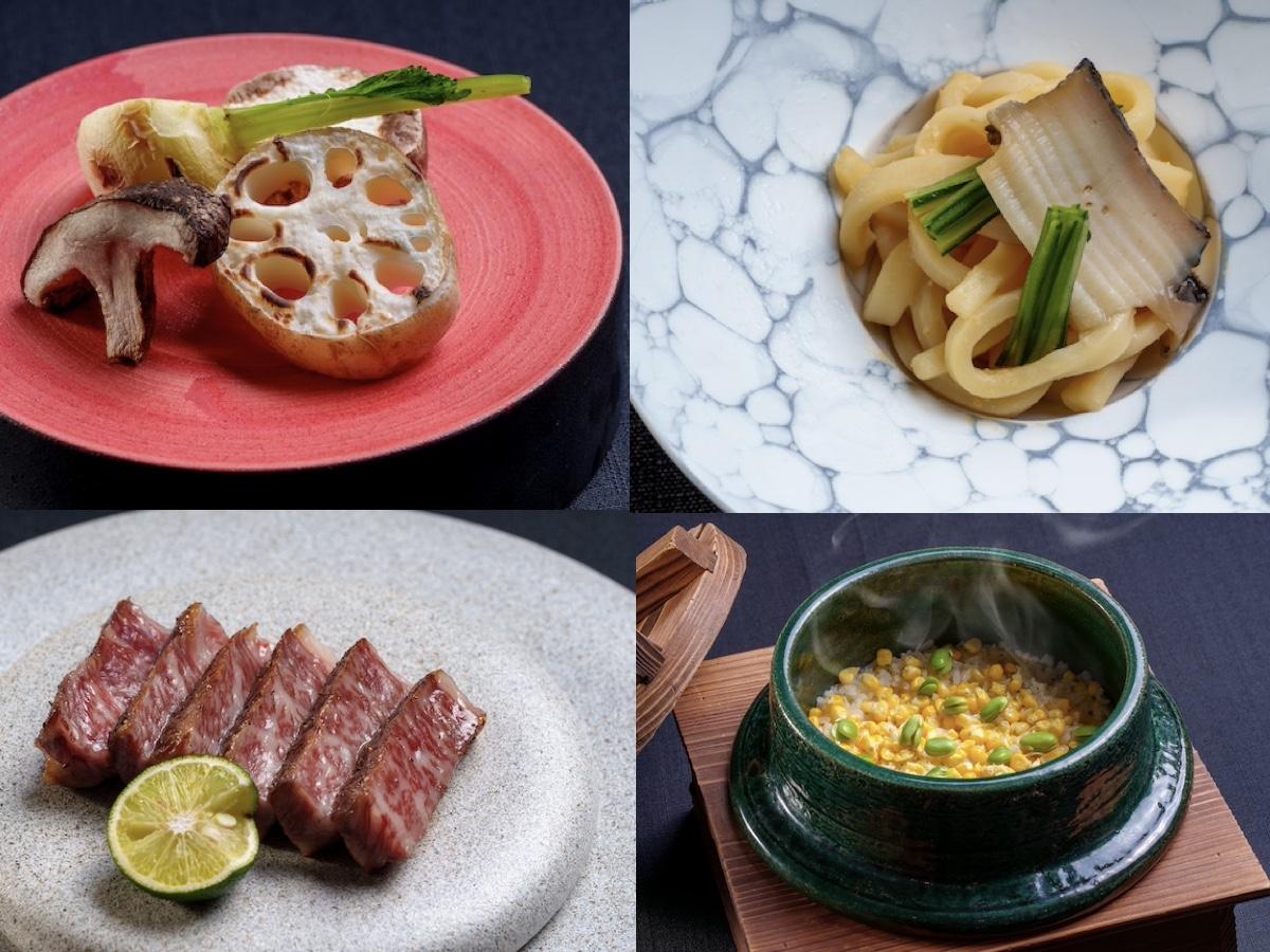 「創作和食レストラン こころぎ」の料理(写真提供=富士急行)