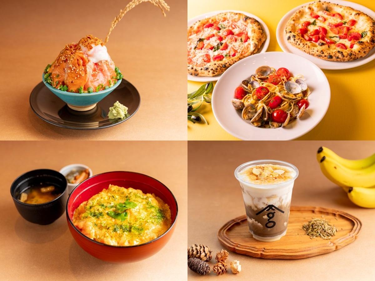 「頂グルメフェア」販売商品（写真提供＝三菱地所・サイモン）