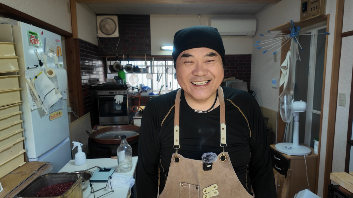 「菓舗木村」店主の木村光富使さん