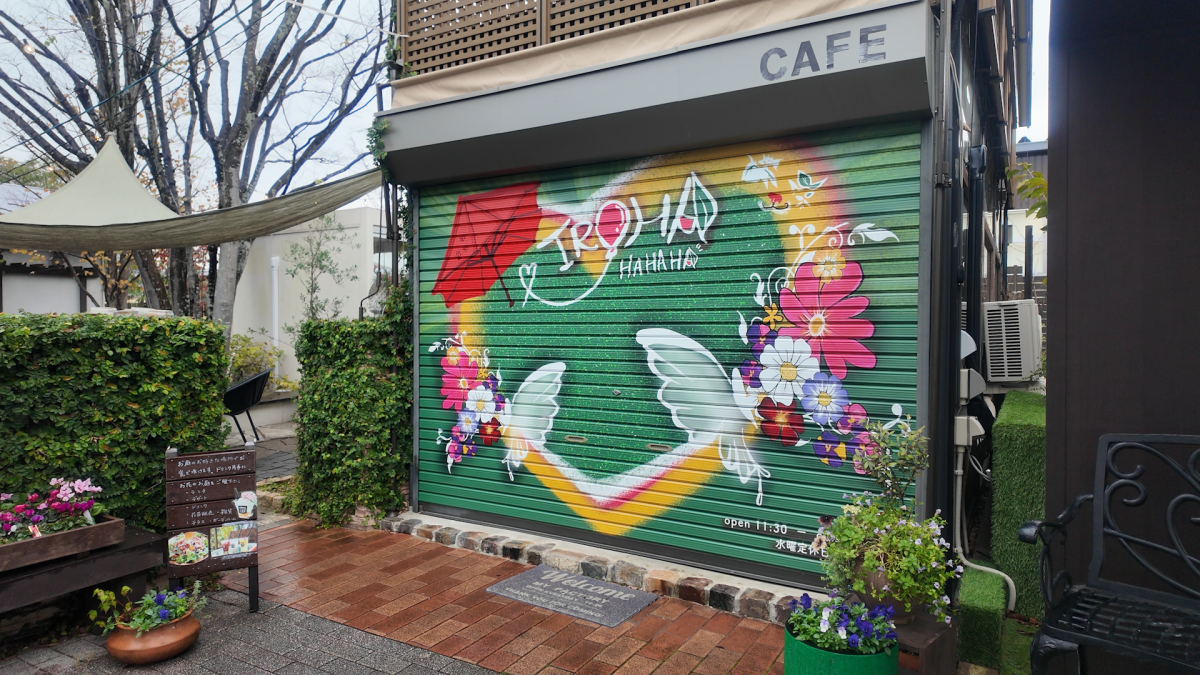 完成したシャッター