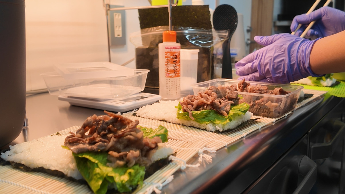 ご飯サンド「焼き肉」