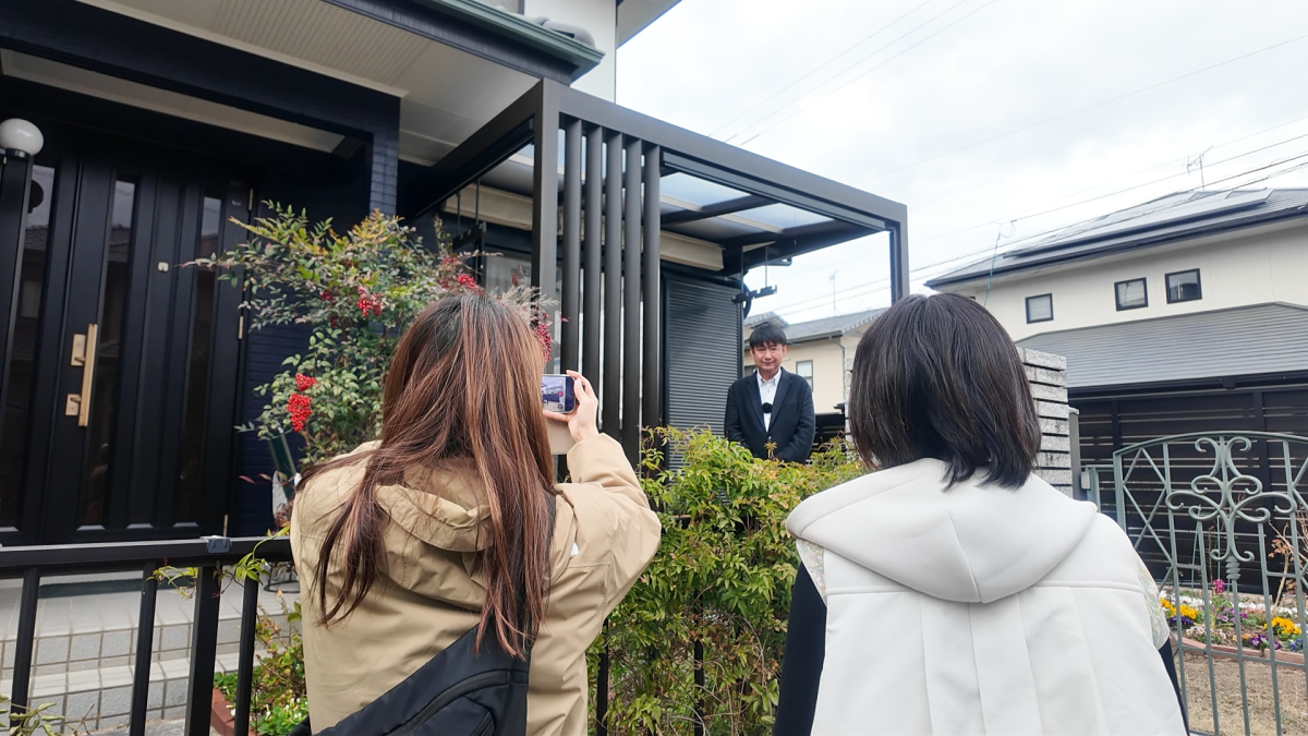 ユーチューブ撮影の様子