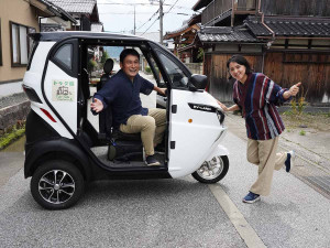 長浜の圓常寺でトゥクトゥクレンタル　観光地をつなぎ遠方客呼び込む