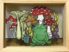 長崎で親子切り絵教室 切り絵作家・山下南風作品展も同時開催
