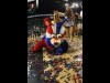 キングスのマスコット「ゴーディー」、喜びをコートで表現 bjリーグファイナル
