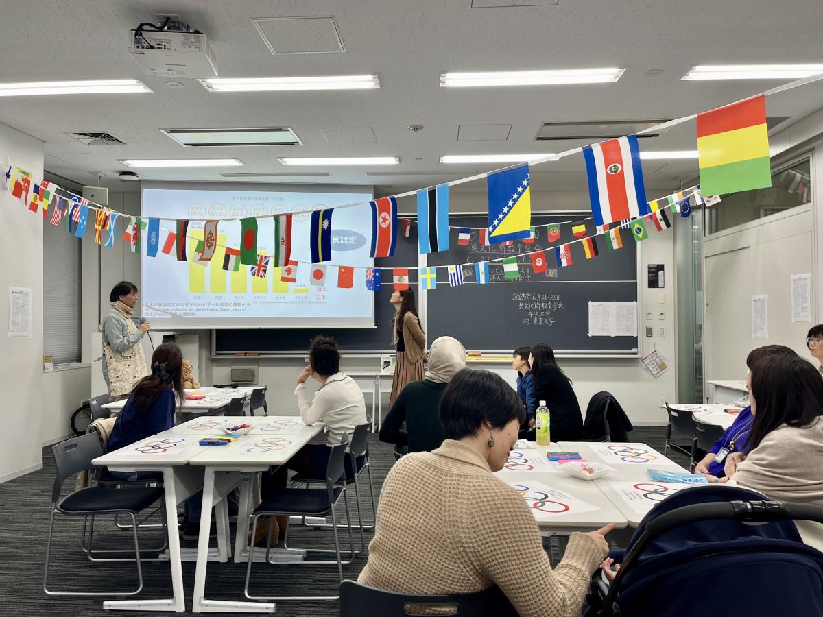 「ダイバーシティフェスタ」の岸研究室の様子（昨年）