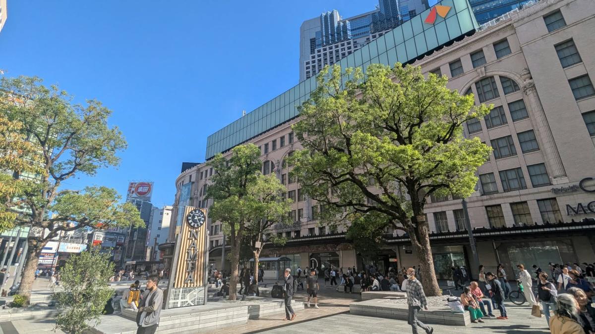 会場の一つ「なんば広場」
