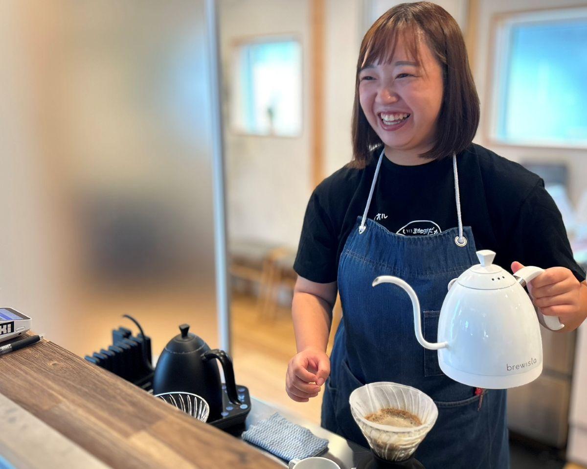 アソブリューコーヒーの末木店長