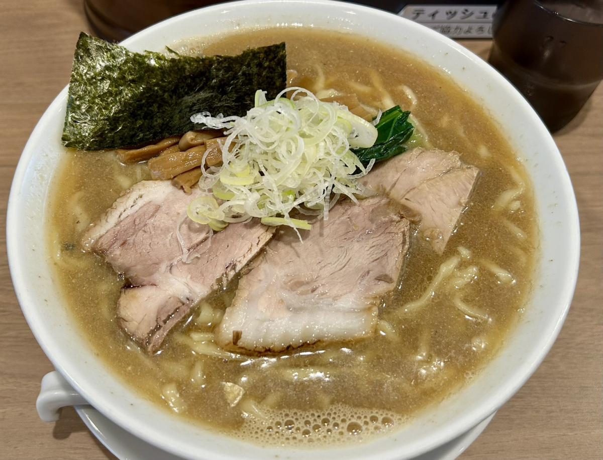 習志野ラーメンカーニバルに参加している「煮干し中華そば専門店 中華そば つげや」の中華そば