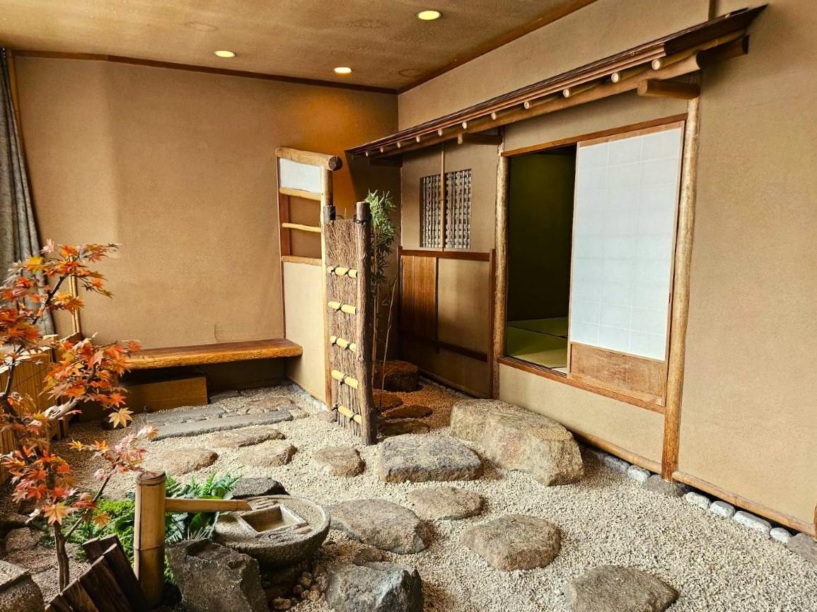 京成津田沼駅ビル「サンロード津田沼」5階にある茶室