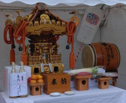 東習志野4丁目町内会の神輿