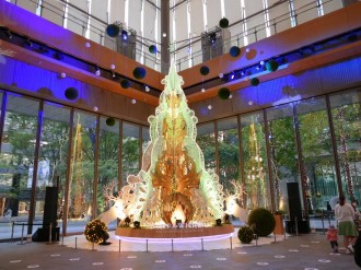 丸の内仲通りで恒例イルミネーション Mishaコラボのライティングショーも 日本橋経済新聞