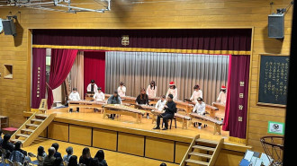 瀬田小学校で子ども向けクリスマスコンサート　和楽器スペシャル演奏も