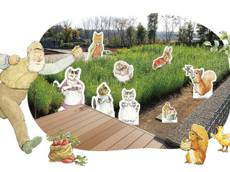 二子玉川ライズで夏休み企画 ピーターラビットテーマに