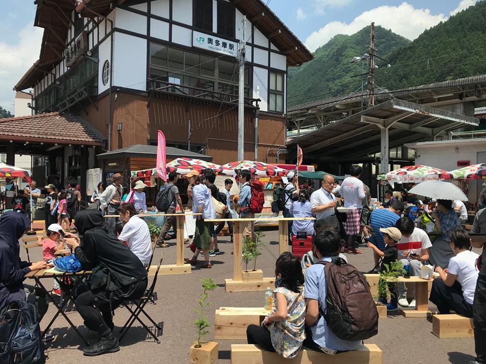 Wild Tokyoがサポートし実施された「おくたマルシェ」
