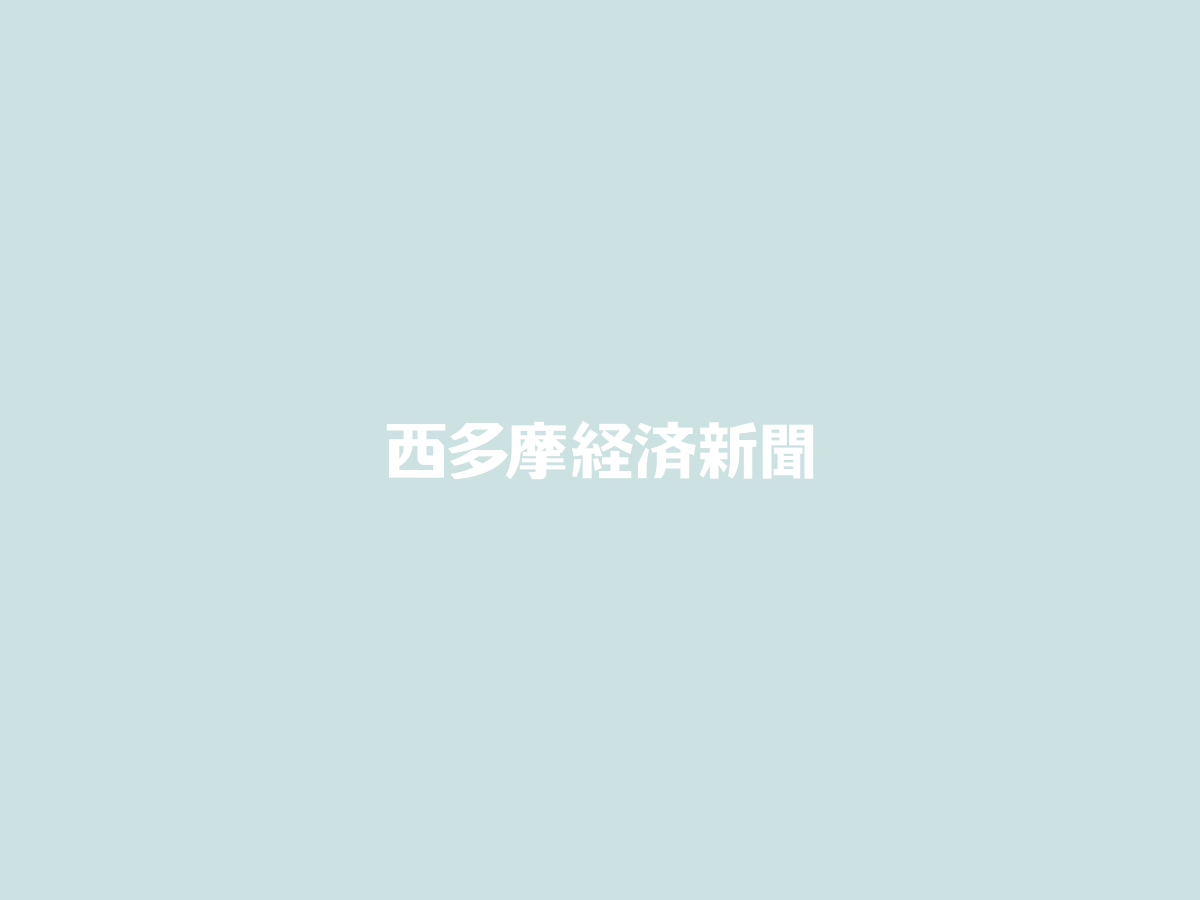 青梅伝統の藍色、Ome Blueを基調にしたポスター