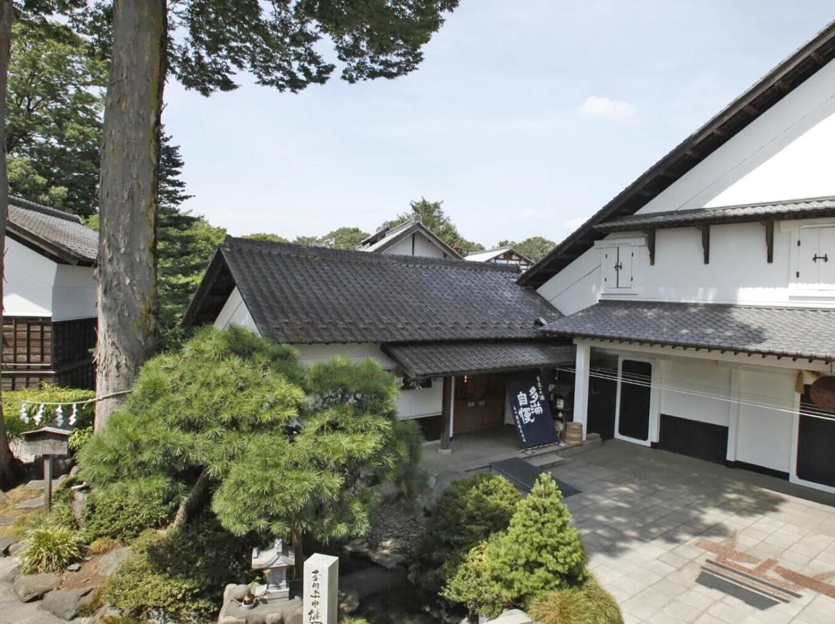 スタンプポイントの1つになる石川酒造（福生市）