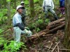 檜原村で幻の収材法「ズマ」再現 むかしごと研究会の講習会で