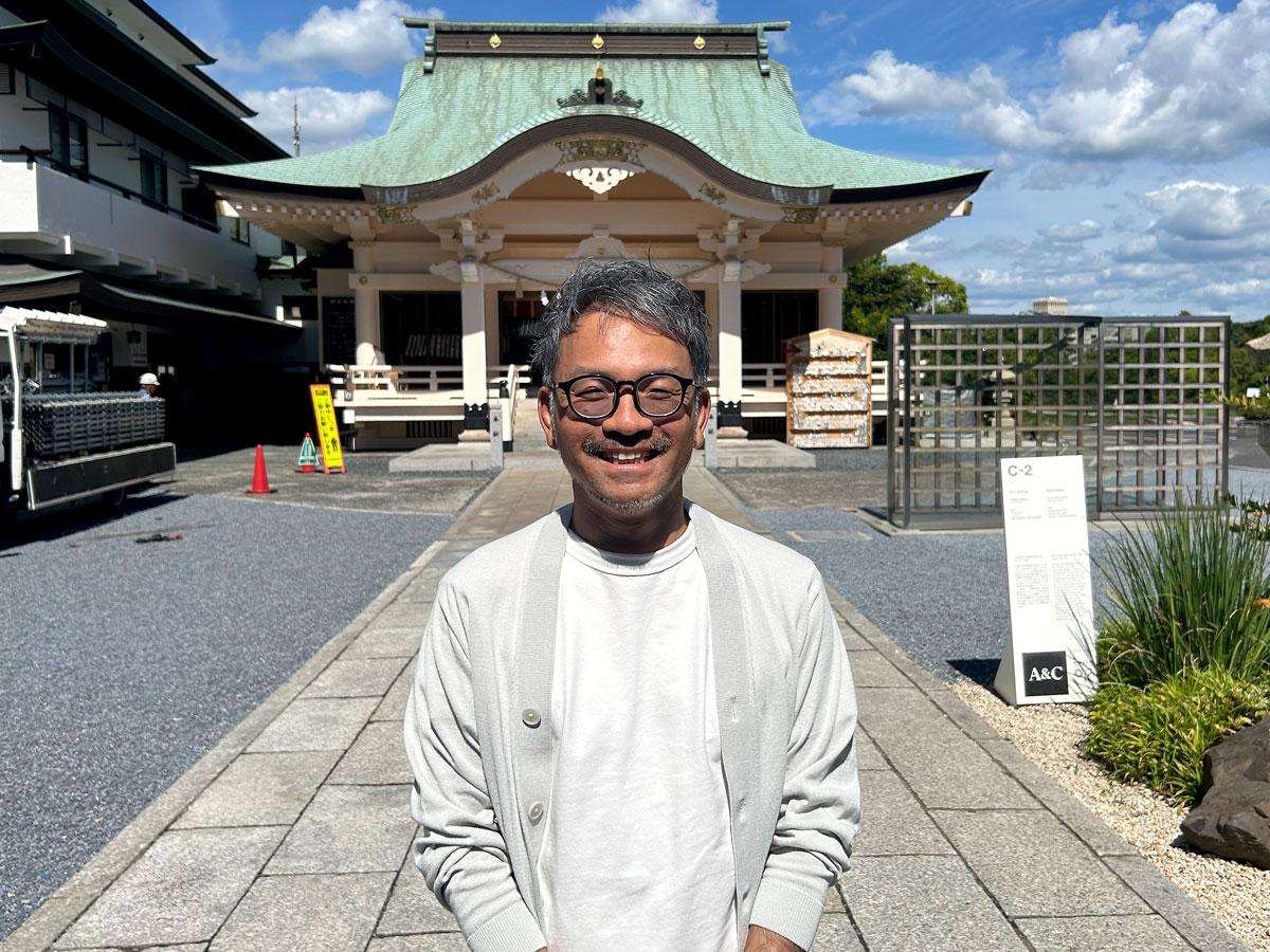 鳥瞰図絵師の中村慎吾さん
