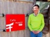 岡山市の和カフェが3周年 店主がお茶をたて、ウエルカムドリンクで歓待