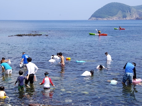 手つかずの自然が残る木佐根海岸(隠岐・知夫里島)