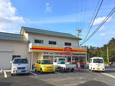 隠岐諸島初のコンビニ・Yショップ隠岐都万店