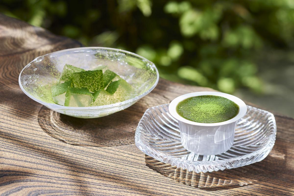たねや寒天 抹茶と本生羊羹 抹茶（写真提供＝たねや）