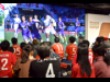 栄・オアシス21でグランパス開幕戦パブリックビューイング 名古屋から熱い声援を