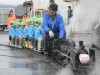 大船渡で三鉄応援「ミニSL試乗会」-早期復旧を後押し