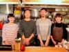 3 year anniversary of Italian restaurant “Baccaiun” in Honmachi Osaka. Bustling with daily customers.