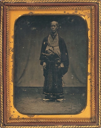 エリファレット・ブラウン・ジュニア「田中光儀像」1854年　ダゲレオタイプ