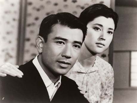小津監督の遺作となった「秋刀魚の味」（1961年）より
