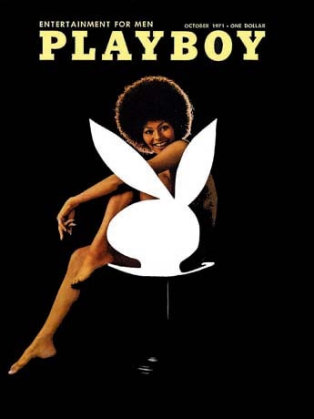 米「プレイボーイ」誌、1971年10月号表紙