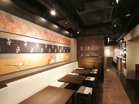 恵比寿に「美食」テーマの和創作料理店（写真＝店内）