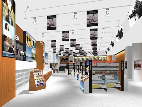 渋谷「TSUTAYA」が全面改装（写真＝リニューアル後のフロアイメージ）