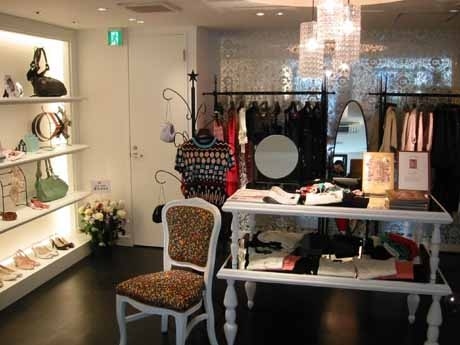 米人気ファッションブランド「シンシアローリー」が青山・骨董通りに国内初の路面店（写真＝店内）