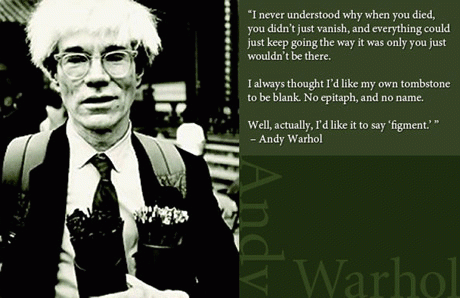 「ANDY WARHOL：FIGMENT」キービジュアル&copy;The Andy Warhol Foundation for the Visual Arts, Inc.