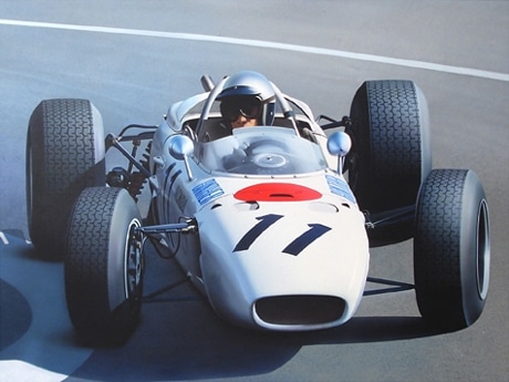 模型とともに会場に展示されるF1マシン「RA272」（写真＝イメージ）