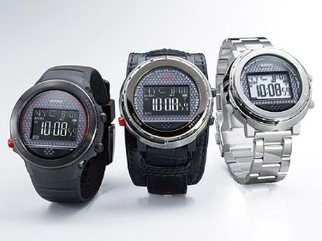 コラボモデル「WIRED h × UNITED ARROWS」（写真＝左からAGHH702、AGHH703、AGHH704）