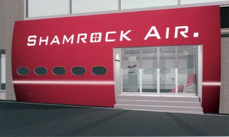店舗外観イメージ &copy;SHAMROCK AIR.