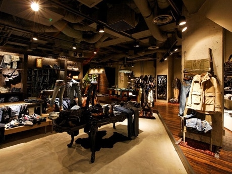 原宿「DIESEL TOKYO」が増床リニューアル。（写真＝新設した地下1階の様子）