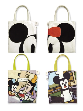 写真上から「押忍！手芸部」、文原聡さんの作品（左＝表、右＝裏）&copy;DISNEY