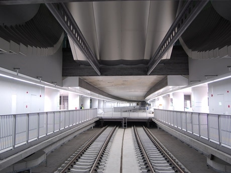 6月14日に開通する新渋谷駅構内の様子。渋谷〜池袋間の新路線開通で地域間競争も予測されている