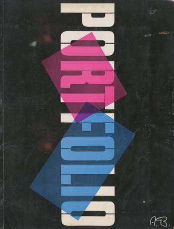 「Portfolio #1」（1950年、Zebra Press刊、デザイン＝Alexey Brodovitch、掲載写真は販売する商品の一部）